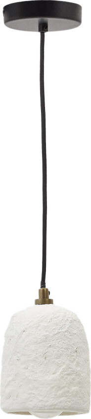 LAFORMA Ullaro taklampe, rund - hvit pappmaché (Ø11,5)