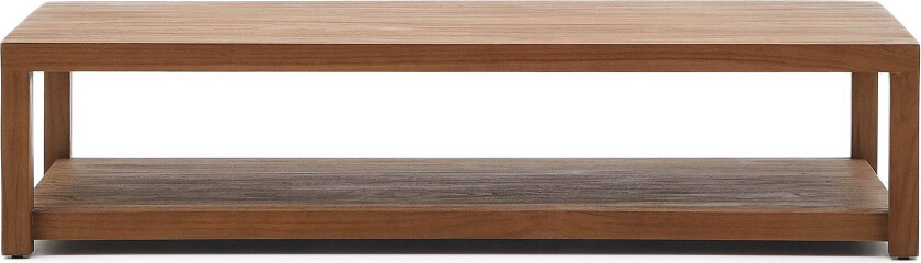 Bilde av LAFORMA Sashi sofabord, m. 1 hylle - naturlig teak (150x70)