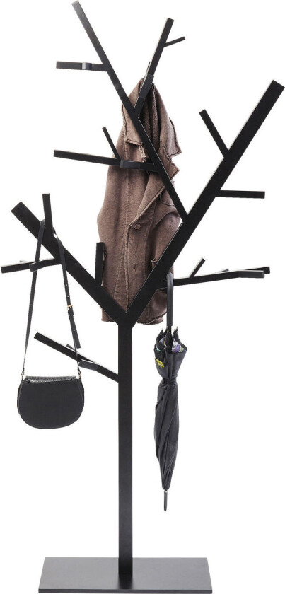 KARE DESIGN Technical Tree Svart stumtjener - svart stål