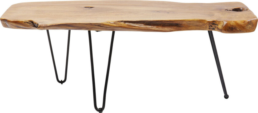 KARE DESIGN Aspen sofabord - naturlig teak/stål (106x41)