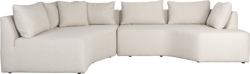 Bilde av ZUIVER Sofa Prosper Venstre Sand