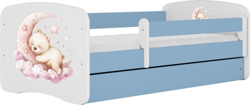 KOCOT KIDS Seng babydreams blue dream uten skuff med madrass 180/80