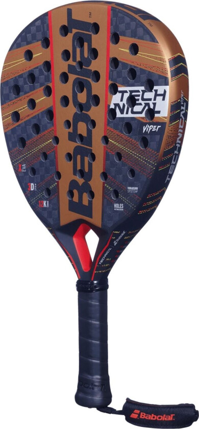 Viper Technical 2024, padelracket, unisex Brown/Black