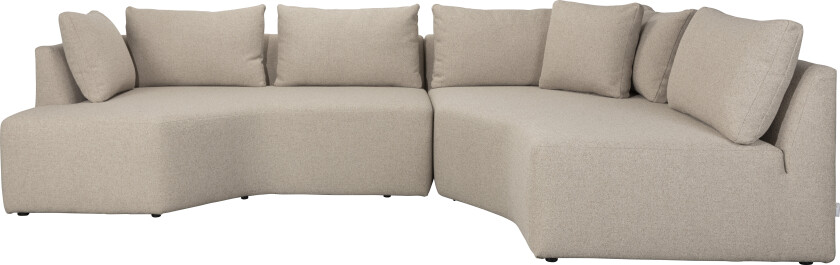 Bilde av ZUIVER Sofa Prosper Høyre Cappuccino