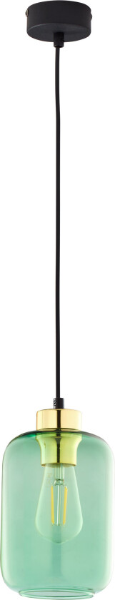 Marco taklampe - grønt glass