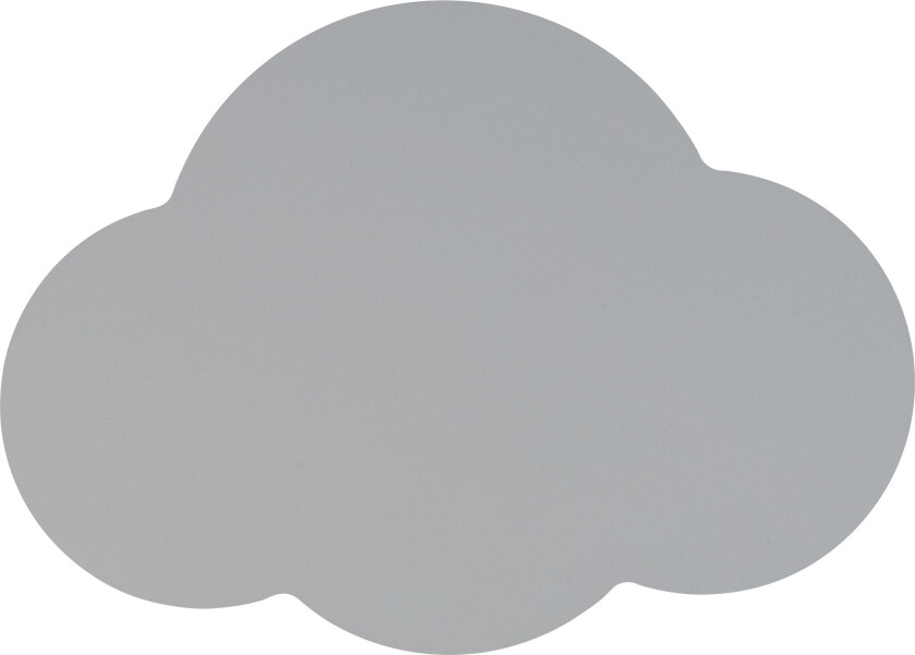 Sky barnelampe - lysegrå metall