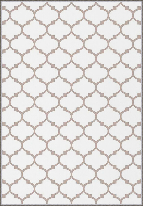 TEPPI WOOKECE304 teppe med mønster, rektangulært - flerfarget polyester (180x280)