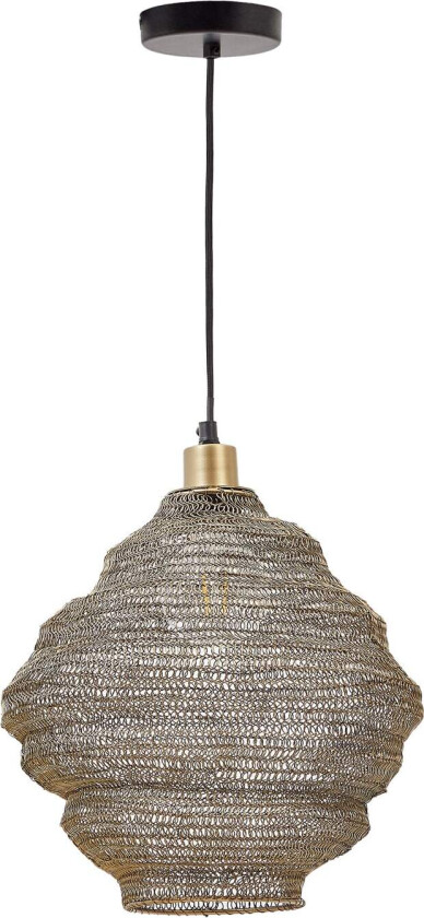 LAFORMA Sarraco taklampe, rund - gulljern (Ø30)