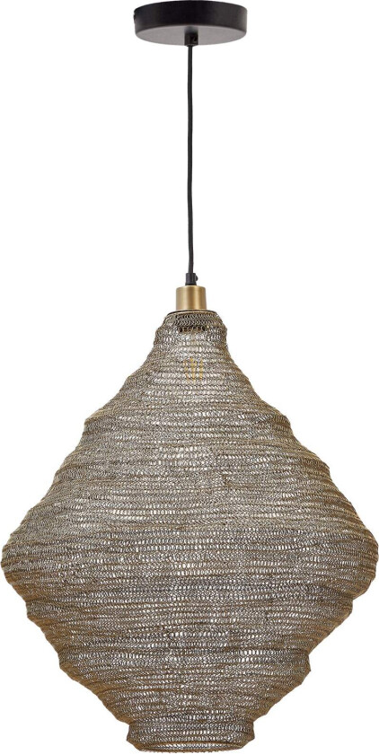 LAFORMA Sarraco taklampe, rund - gulljern (Ø58)