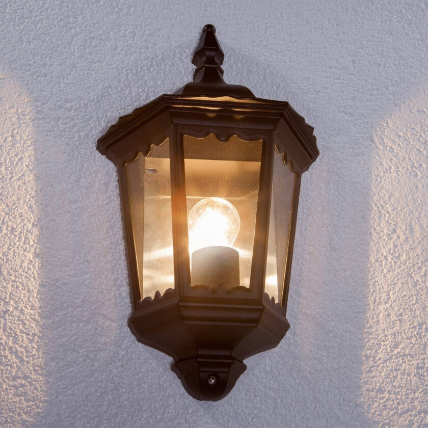 Lieva utendørs vegglampe, svart