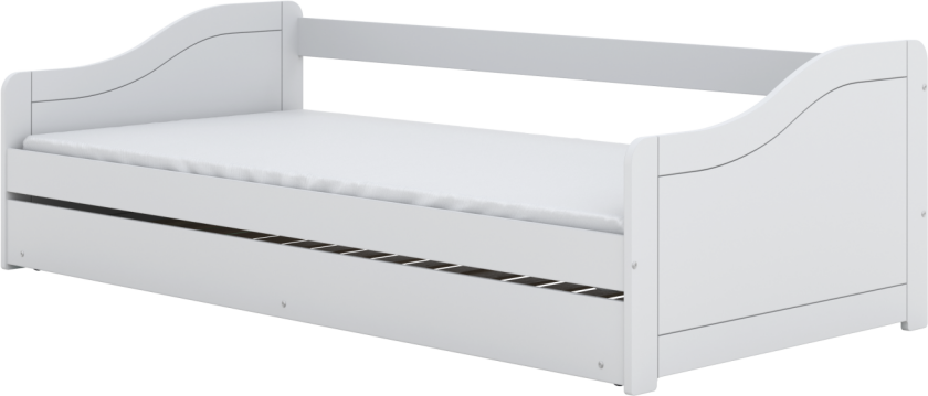 KOCOT KIDS Seng Blanka hvit 200 med madrass