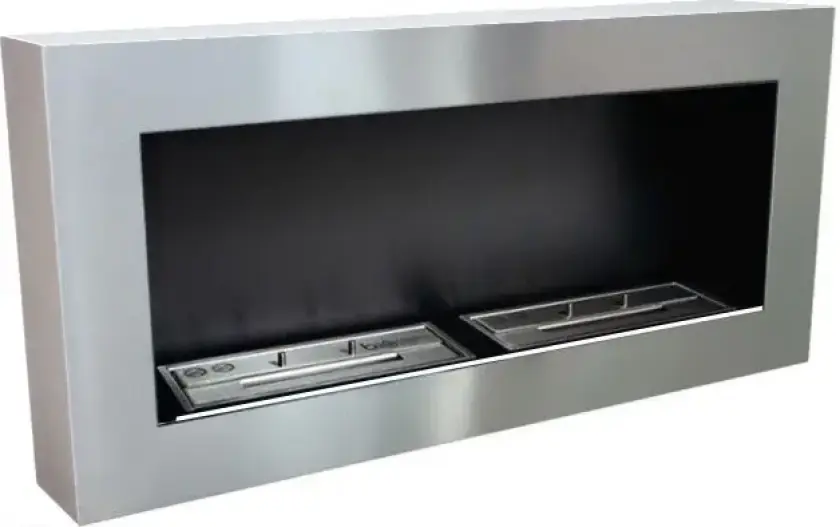 Stor vegghengt biopeis - Stål