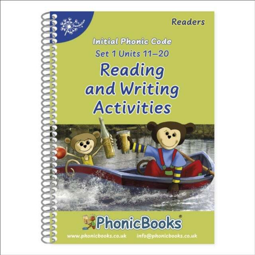Phonic Books Dandelion Readers Reading and Writing Activities Set 1 Units 11-20 av Phonic Books