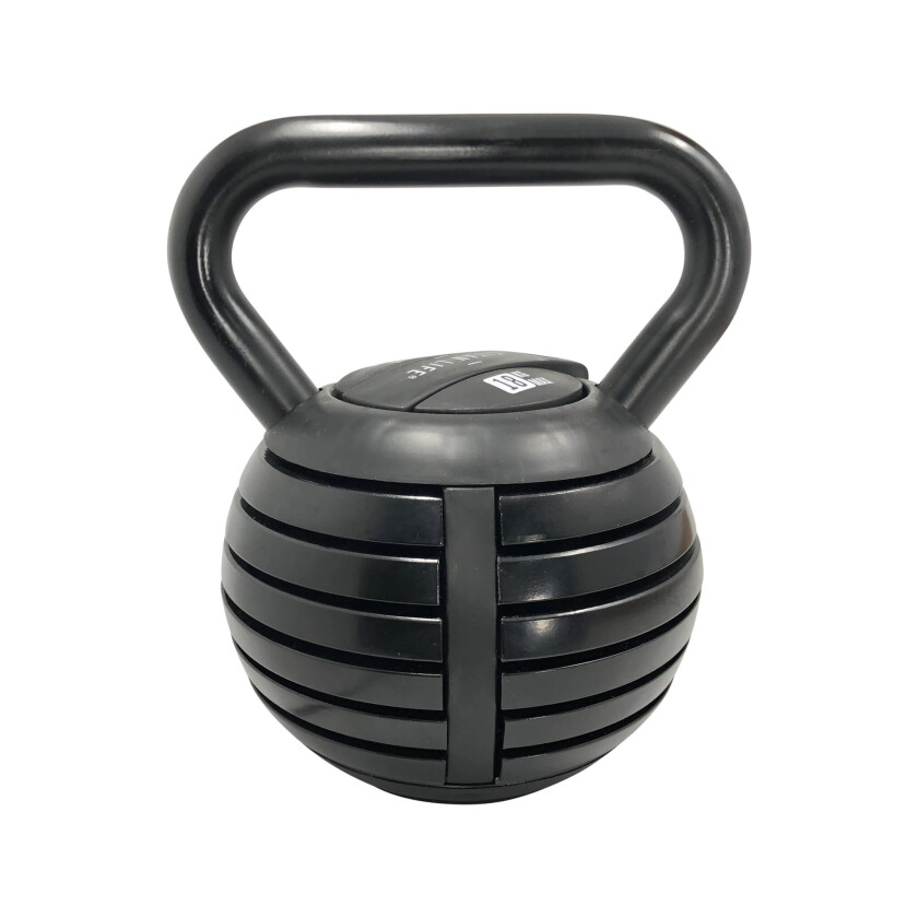 Titan Life - Adjustable Kettlebell 4,5 - 18 kg, justerbar kettlebell BLACK