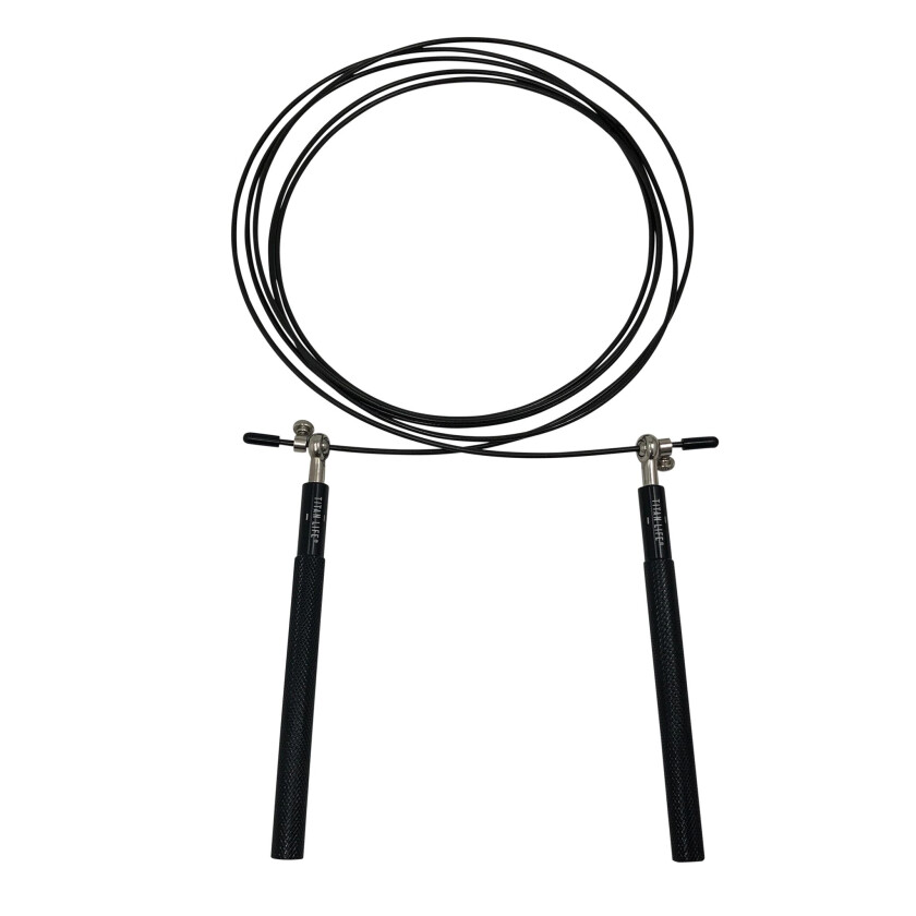 Titan Speed Rope, hoppetau BLACK