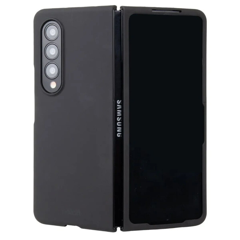 Holdit Samsung Galaxy Z Fold4 (5G) Slim Plast Deksel - Svart