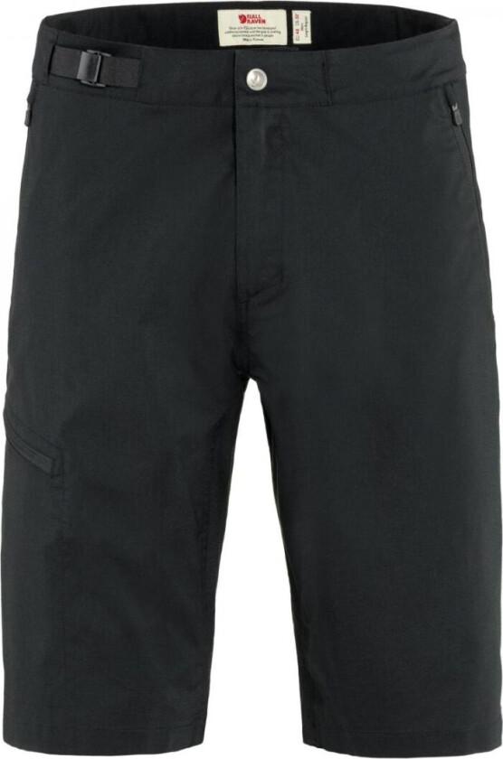 Abisko Hike Shorts M Herre, 550 Black, 48