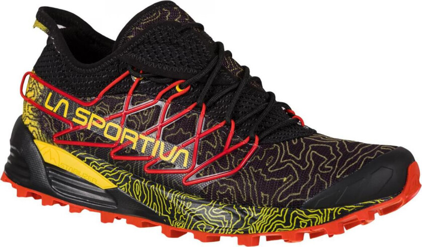 Mutant Løpesko Unisex, 999100 Black/Yellow, 39