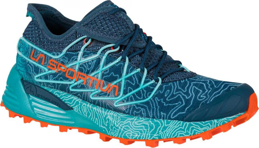 Mutant W´S Løpesko Dame, 639322 Storm Blue/Cherry Tomato, 39