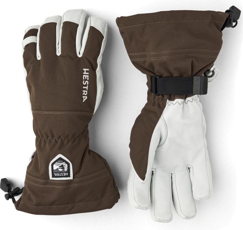 Army Leather Heli Ski - 5 Finger, 780 Espresso, 5