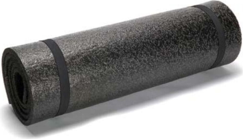 Liggeunderlag, Glatt, Sort, 10mm