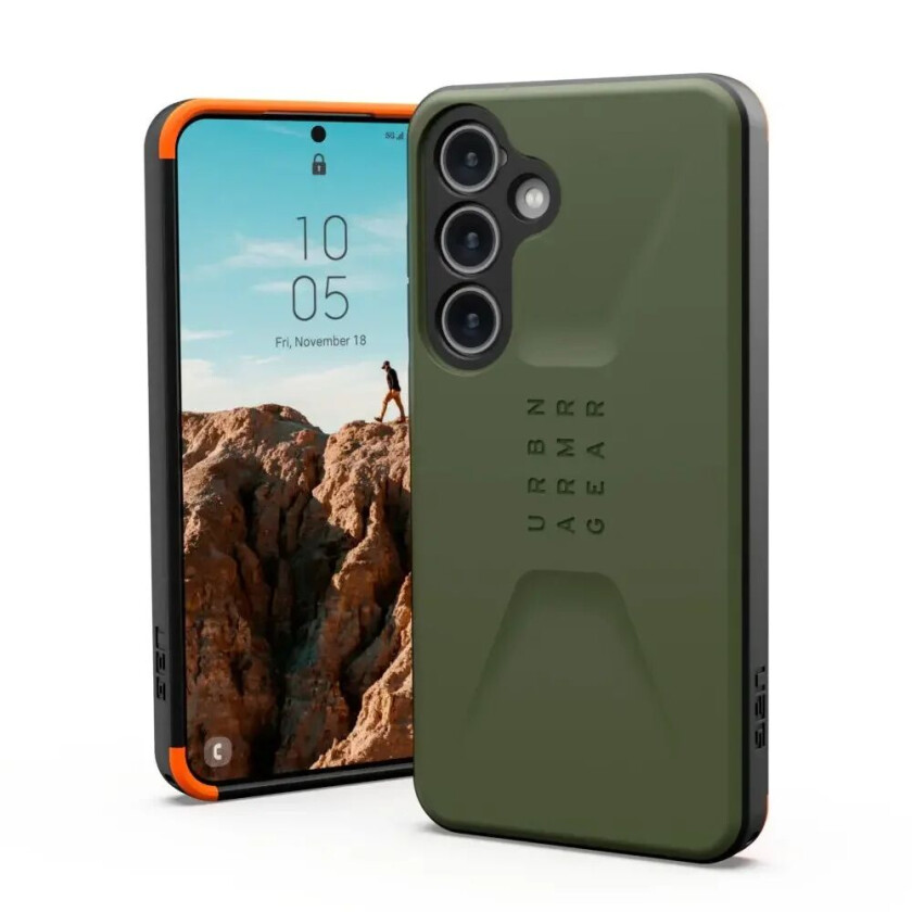 Samsung Galaxy S24 CIVILIAN Series Deksel - Olive