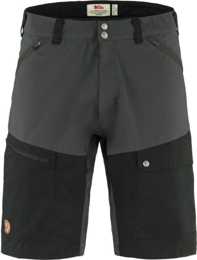 Abisko Midsummer Shorts Herre Dark Grey/Black 44