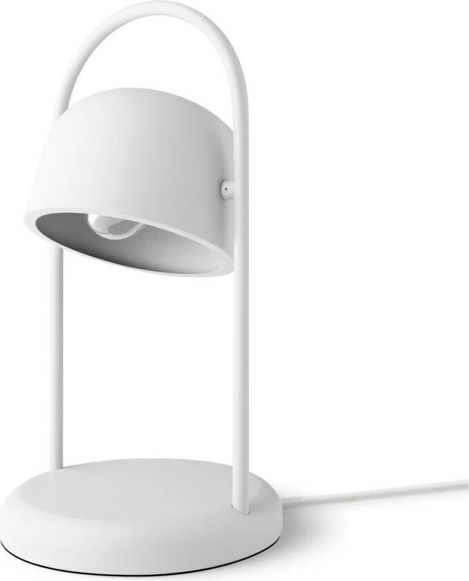 Quay bordlampe 40 cm Hvit