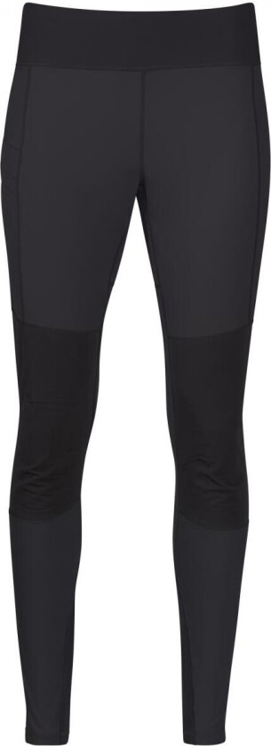 Fløyen Outdoor Tights Women Dame, 91 Black, L/Short