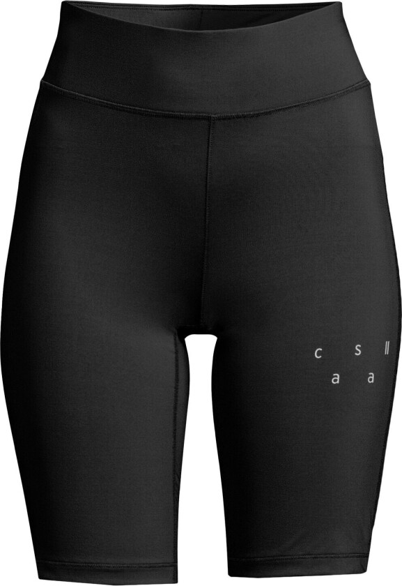 High Waist Bike Tights Dame Black S