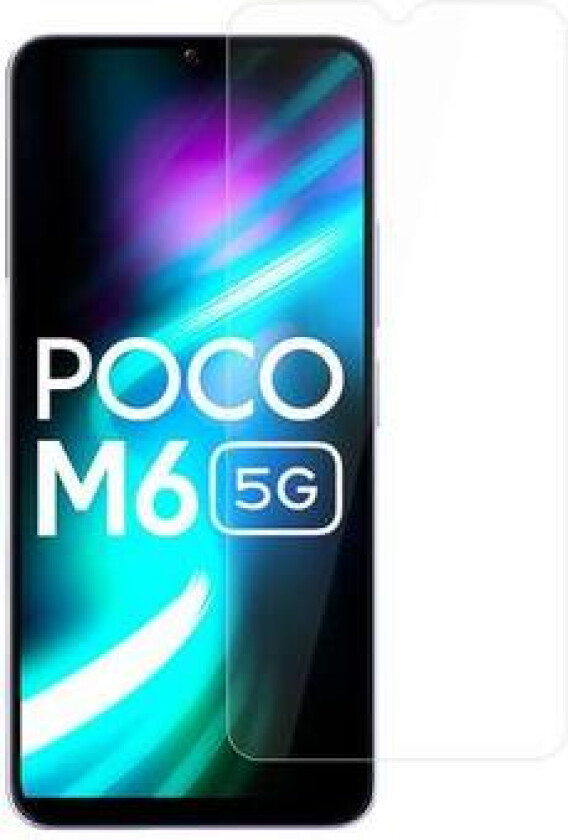 Xiaomi Poco M6 Skjermbeskyttere Panzerglass - Case Friendly - Klar