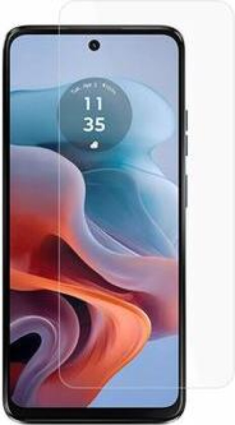 Motorola Moto G34 Skjermbeskyttere Panzerglass - Case Friendly - Klar