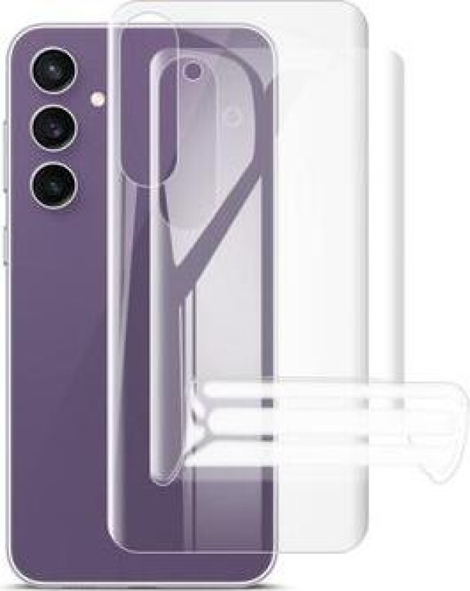 Samsung Galaxy S23 FE Imak Hydrogel III Beskyttelse av Bakdekslet - 2 Stk. - Klar