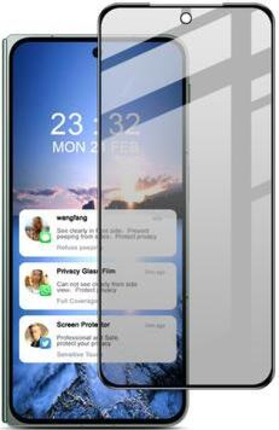 Oppo Find N3/OnePlus Open Imak Privacy Full Cover Skjermbeskyttere Panzerglass