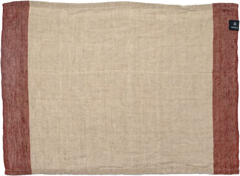 Randolf spisebrikke 35 x 45 cm 2-pakning Lingonberry-natural