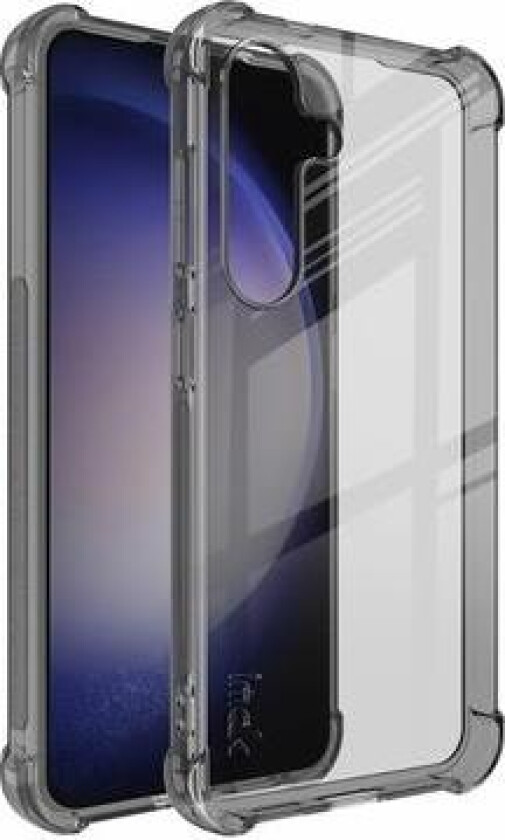 Samsung Galaxy S24+ Imak Drop-Proof TPU-deksel - Gjennomsiktig Svart