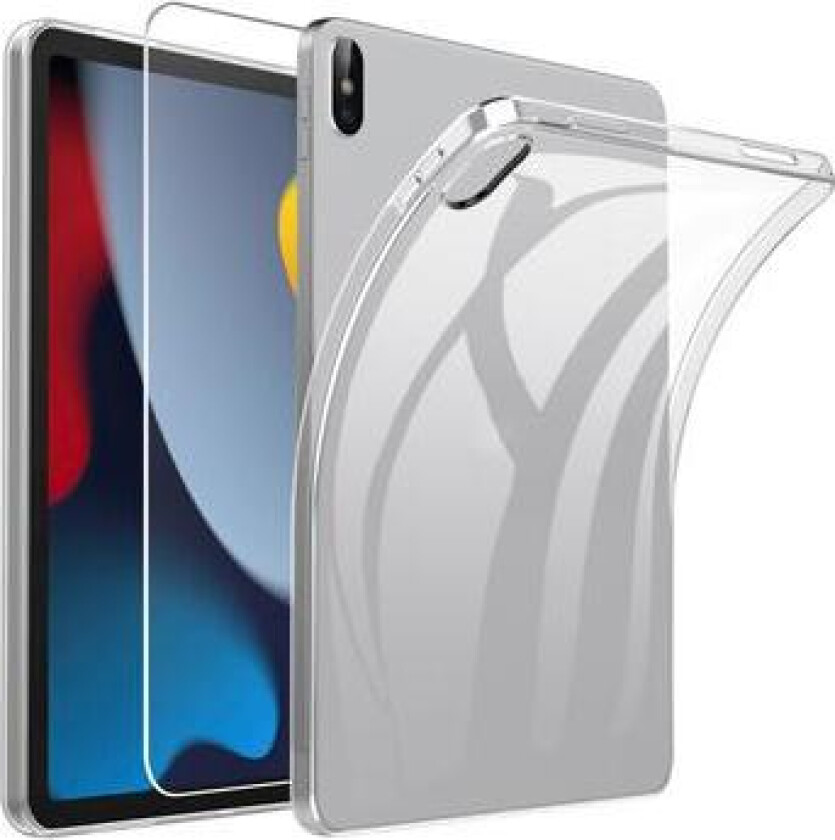 iPad (2022) Saii 2-i-1 TPU-deksel & Skjermbeskyttere Panzerglass