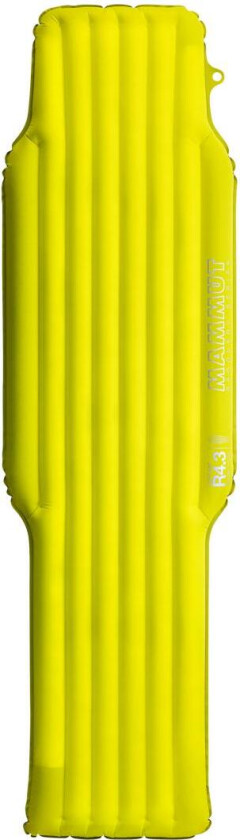 Light Mat Liggeunderlag, 75280 Lemon- Charcoal black, 185 x 52 x 7.5 cm