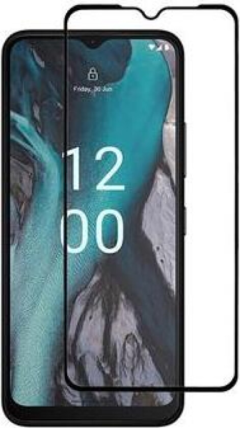 Full Cover Nokia C22 Skjermbeskyttere Panzerglass - Svart Kant