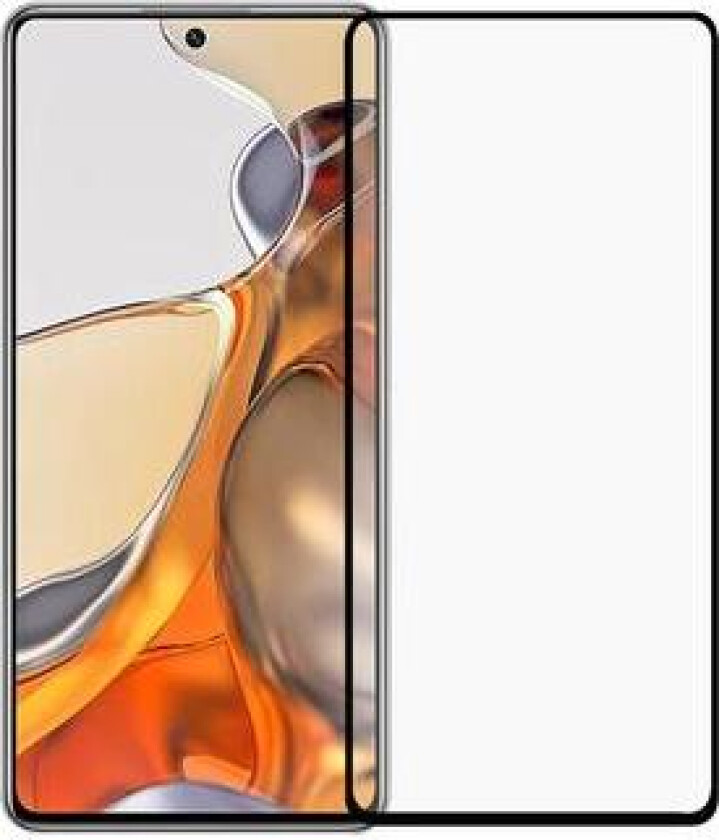 Full Cover Xiaomi 11T/11T Pro Skjermbeskyttere Panzerglass - Svart Kant