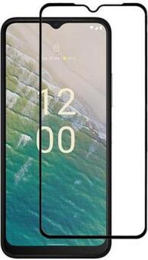 Full Cover Nokia C32 Skjermbeskyttere Panzerglass - Svart Kant