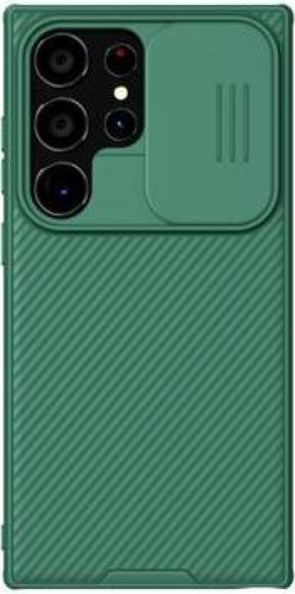Samsung Galaxy S24 Ultra Nillkin CamShield Pro Hybrid-deksel - Grønn