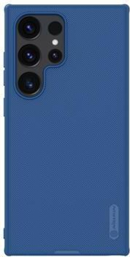 Samsung Galaxy S24 Ultra Nillkin Super Frosted Shield Pro Hybrid-deksel - Blå