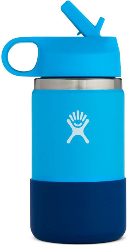Hydro Flask 12 OZ KIDS WIDE STRAW LID & BOOT PACIFIC, 415 PACIFIC, 0,355