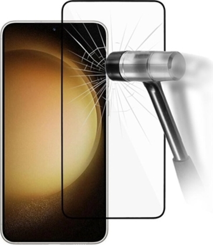 Samsung Galaxy S24 Full Cover Skjermbeskyttere Panzerglass - Svart Kant