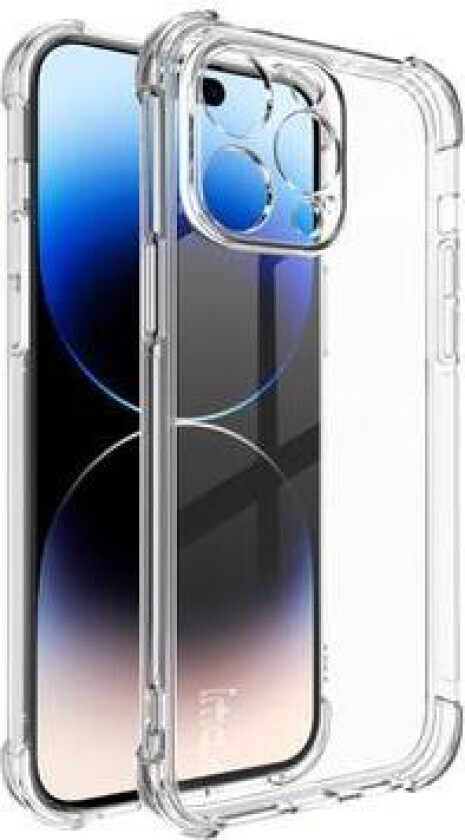 iPhone 15 Pro Max Imak Drop-Proof TPU-deksel - Gjennomsiktig