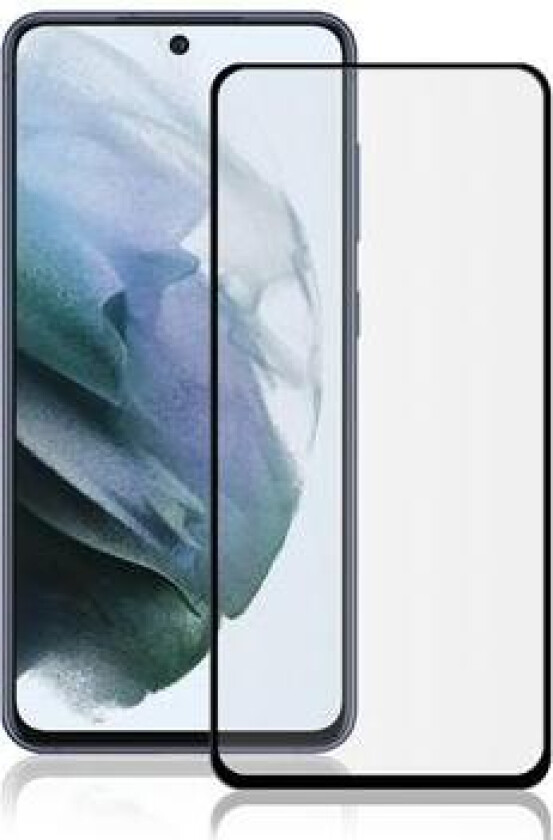Samsung Galaxy S21 FE 5G Mocolo Full Dekning Skjermbeskytter - 9H - Svart Kant