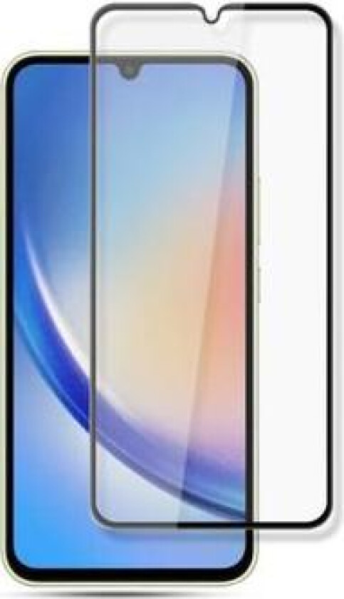 Samsung Galaxy A34 5G Mocolo Full Dekning Skjermbeskytter - 9H - Svart Kant