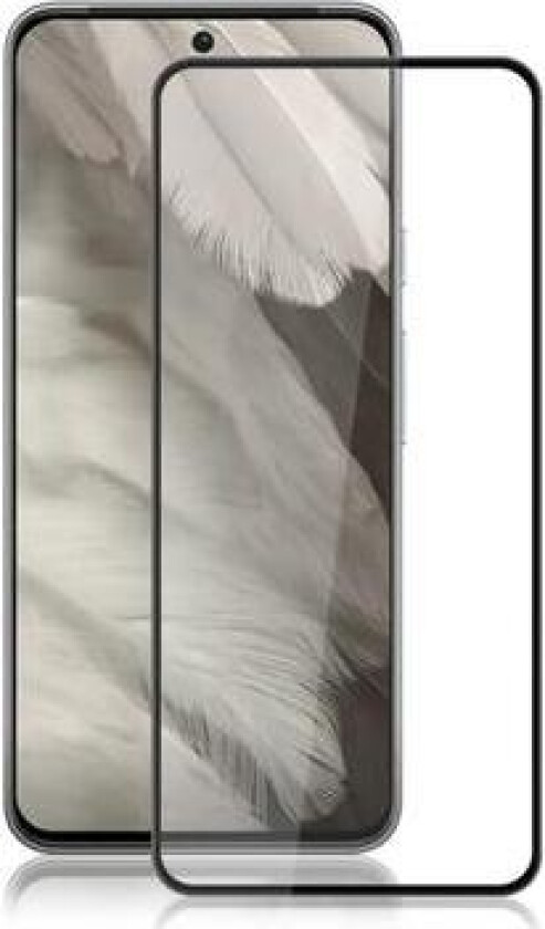 Google Pixel 8 Pro Mocolo Full Dekning Skjermbeskytter - 9H - Svart Kant