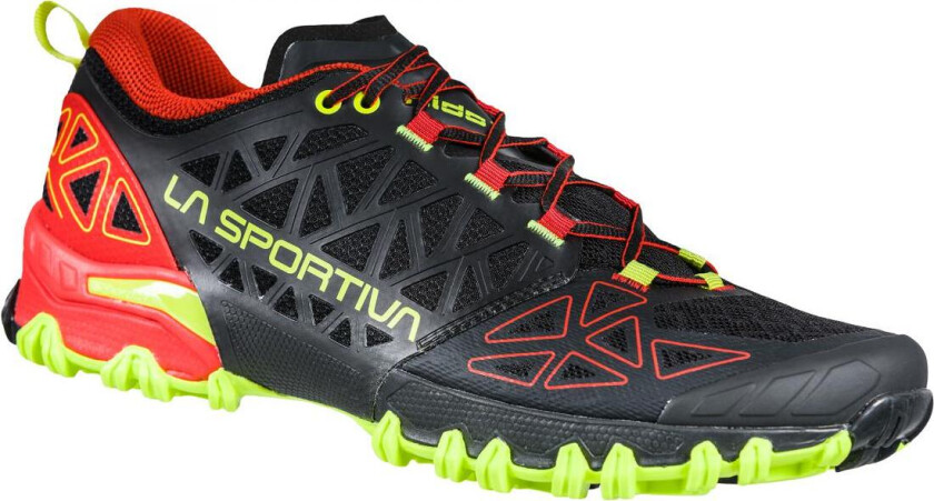 Bushido II Løpesko Herre, 999314 Black/Goji, 42.5